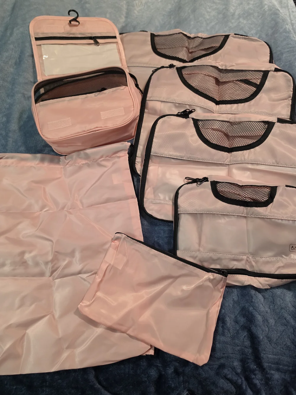 Pink Travel Packing Cube Set